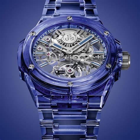 hublot turbion|Hublot full sapphire tourbillon.